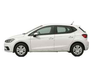 czyszczenie całego wnętrza samochodu typu hatchback