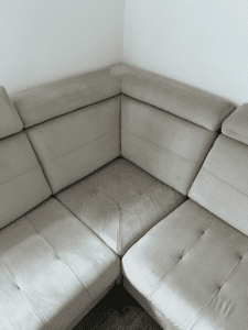 pranie dużego narożnika z delikatnego materiału podkowa leśna (1)